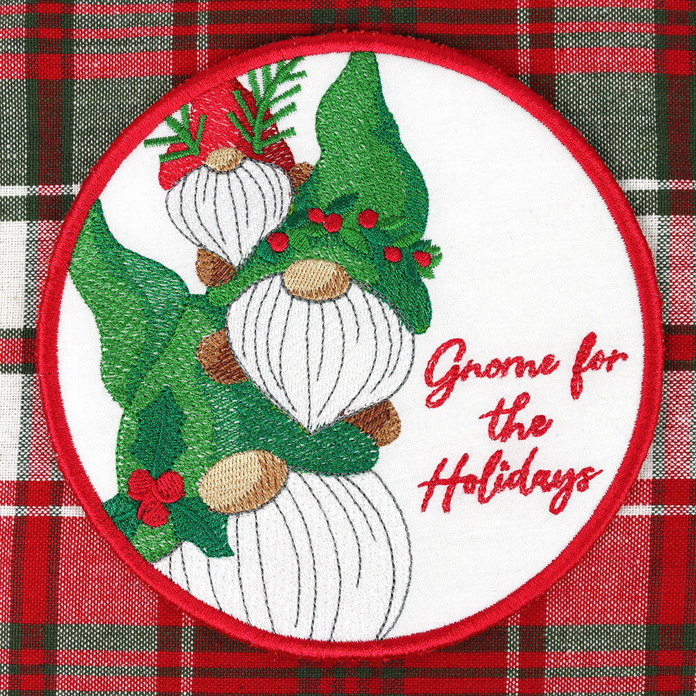 Jolly Gnome Stack Trivet (In-the-Hoop)
