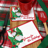 Jolly Gnome Stack Mug Rug (In-the-Hoop)