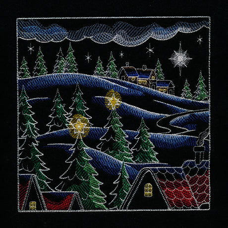 A Christmas Express Scene