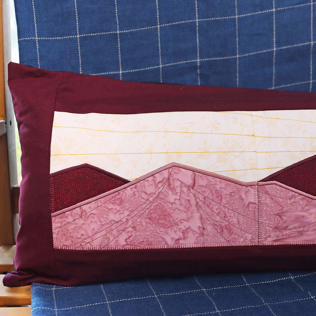 Sunset Mountain Landscape Applique Set