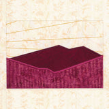 Sunset Mountain Landscape Applique Set