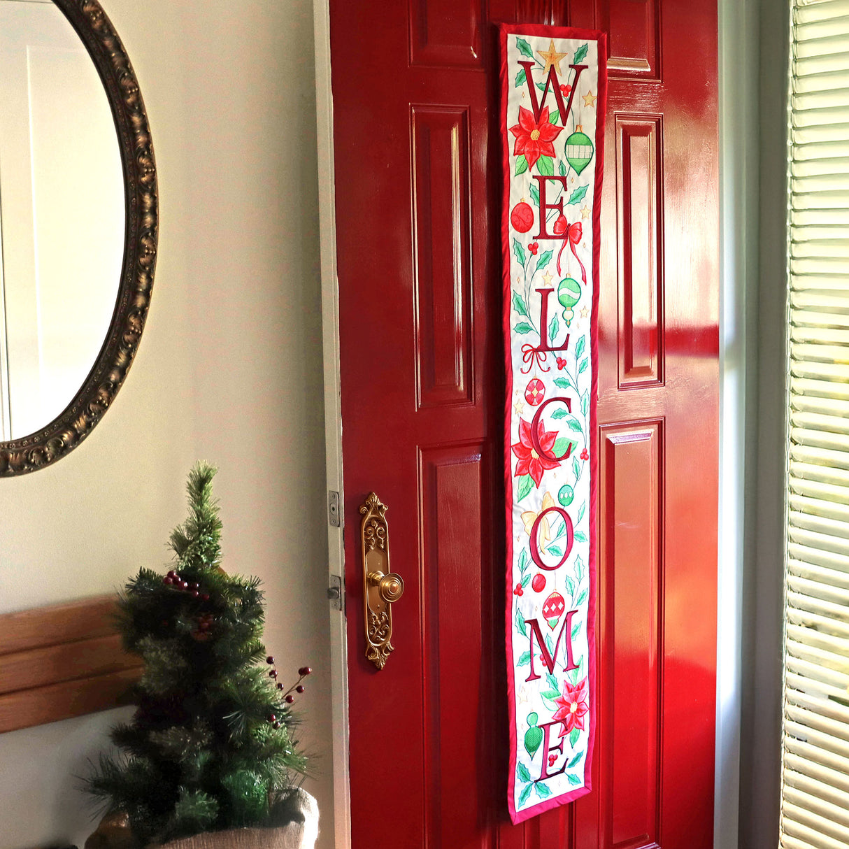 Multi-Piece Christmas Welcome Sign