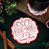 Christmas Market Coaster - Eggnog