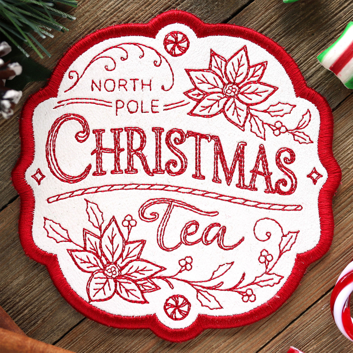 Christmas Market Coaster - Tea