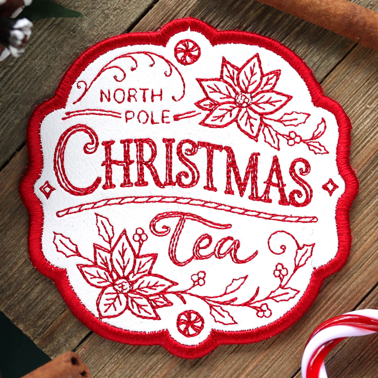 Christmas Market Coaster - Tea