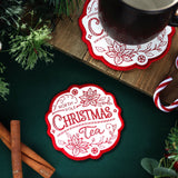 Christmas Market Coaster - Tea