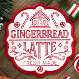 Christmas Market Coaster - Gingerbread Latte