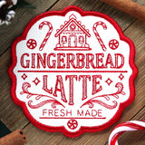 Christmas Market Coaster - Gingerbread Latte