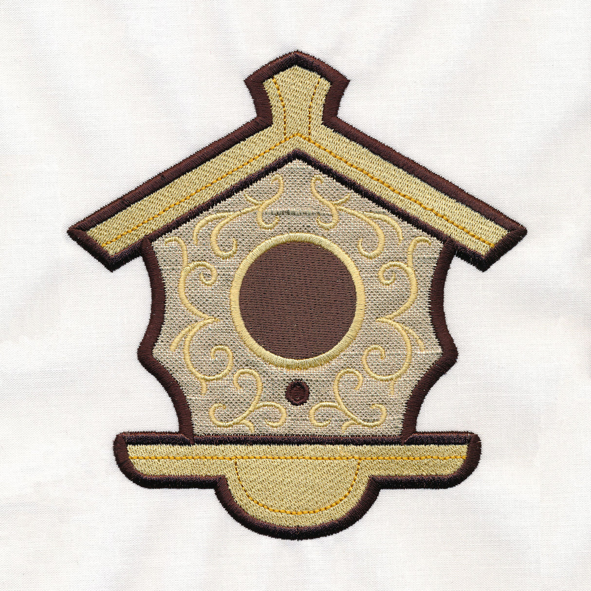 Birdhouse Pillow Set (Applique)