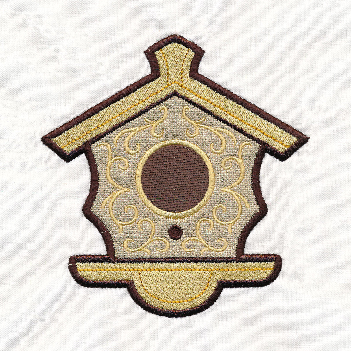 Birdhouse Pillow Set (Applique)