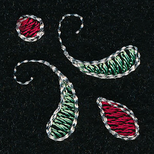 Peppermint Swirls Frame