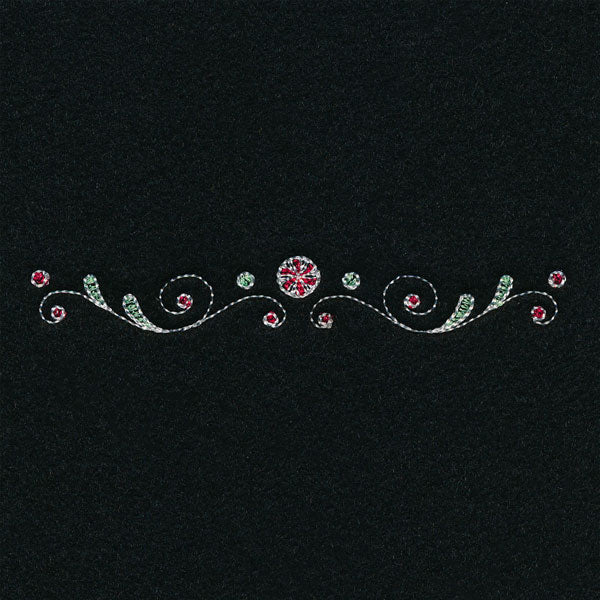 Peppermint Swirls Frame