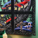 Holly & Swirls Christmas Frame