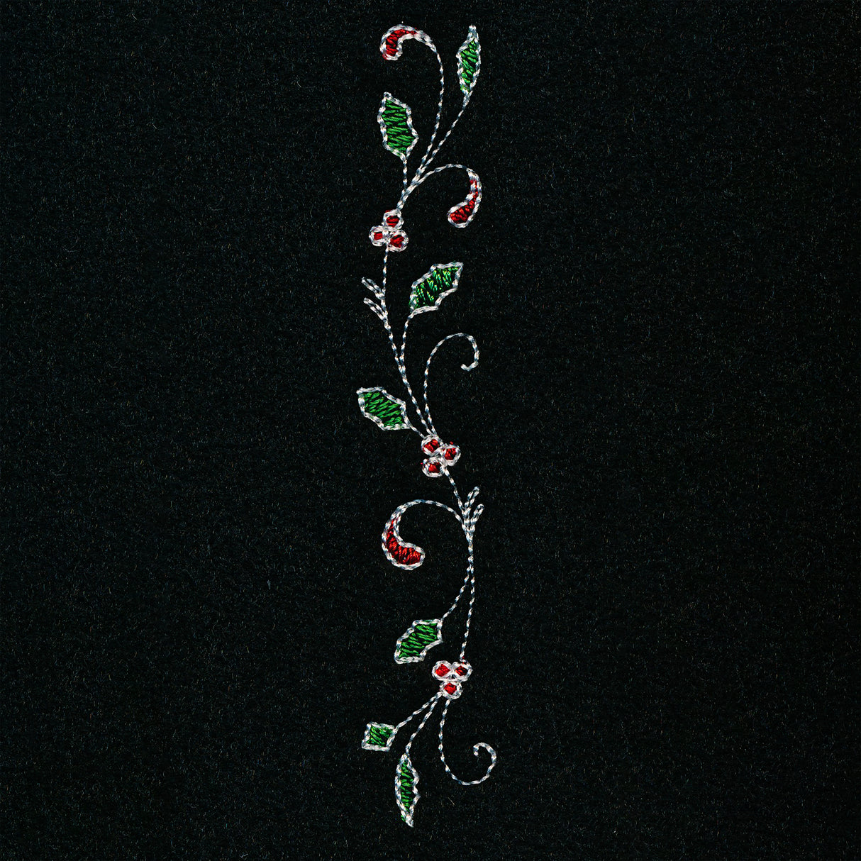 Holly & Swirls Christmas Frame