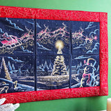 Celestial Christmas Swirls Frame