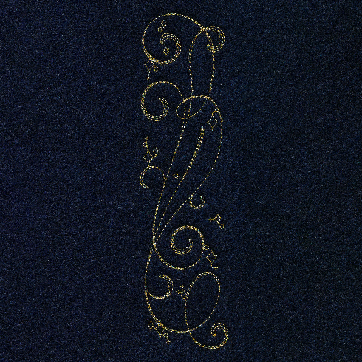 Celestial Christmas Swirls Frame