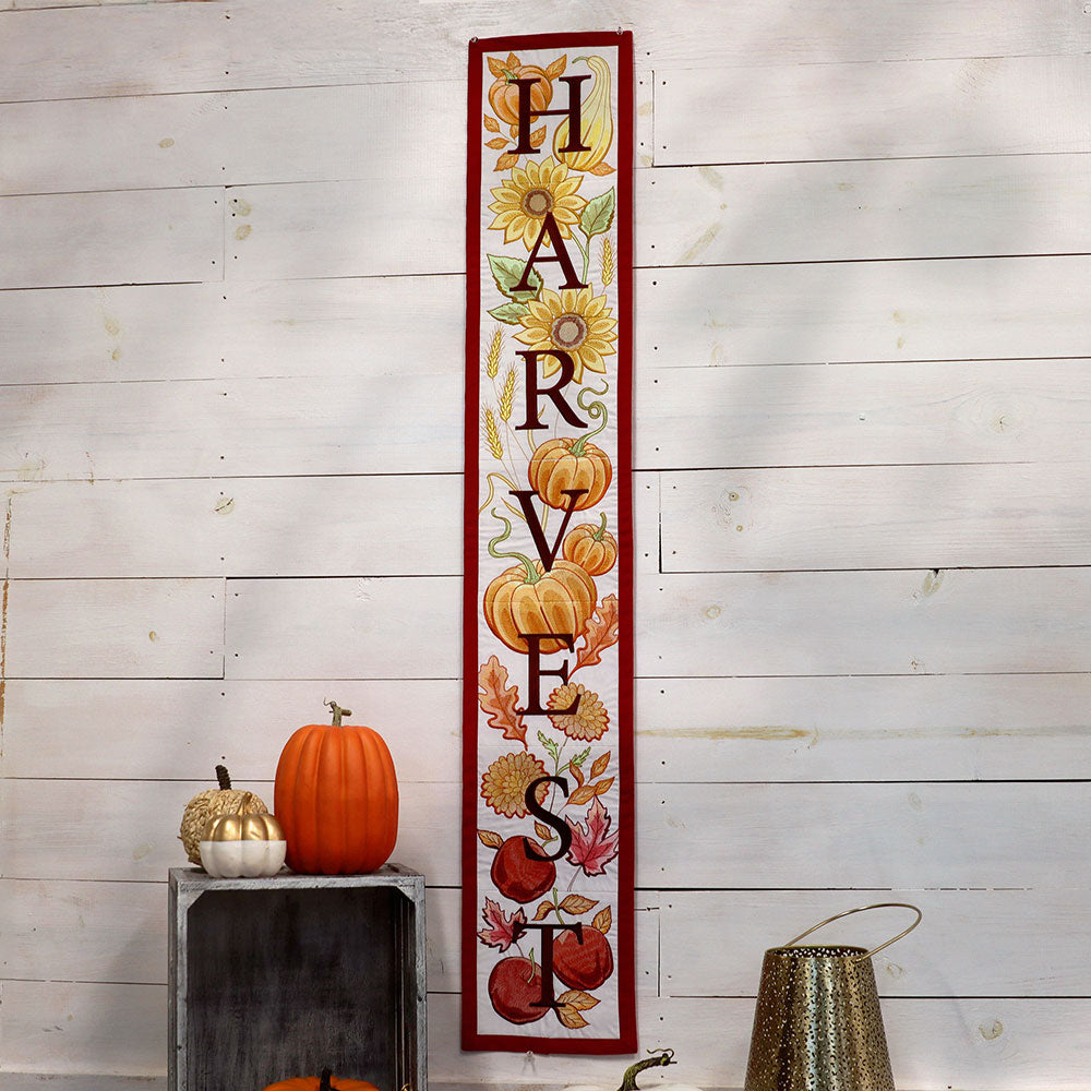 Multi-Piece Floral Harvest Sign