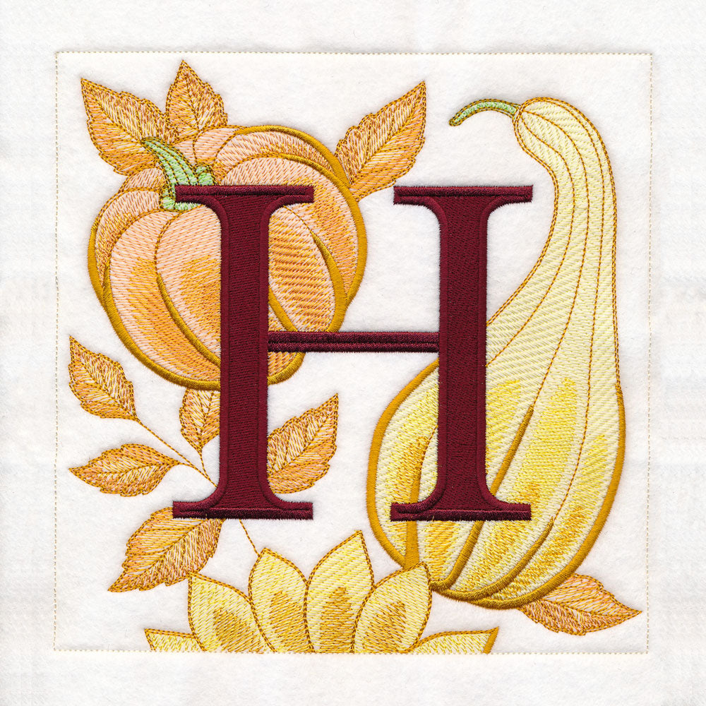 Multi-Piece Floral Harvest Sign