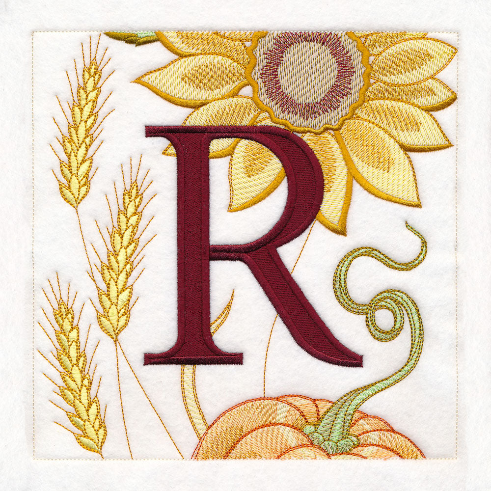 Multi-Piece Floral Harvest Sign