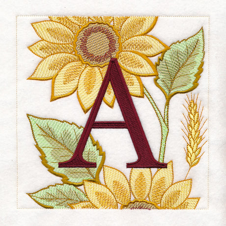 Multi-Piece Floral Harvest Sign