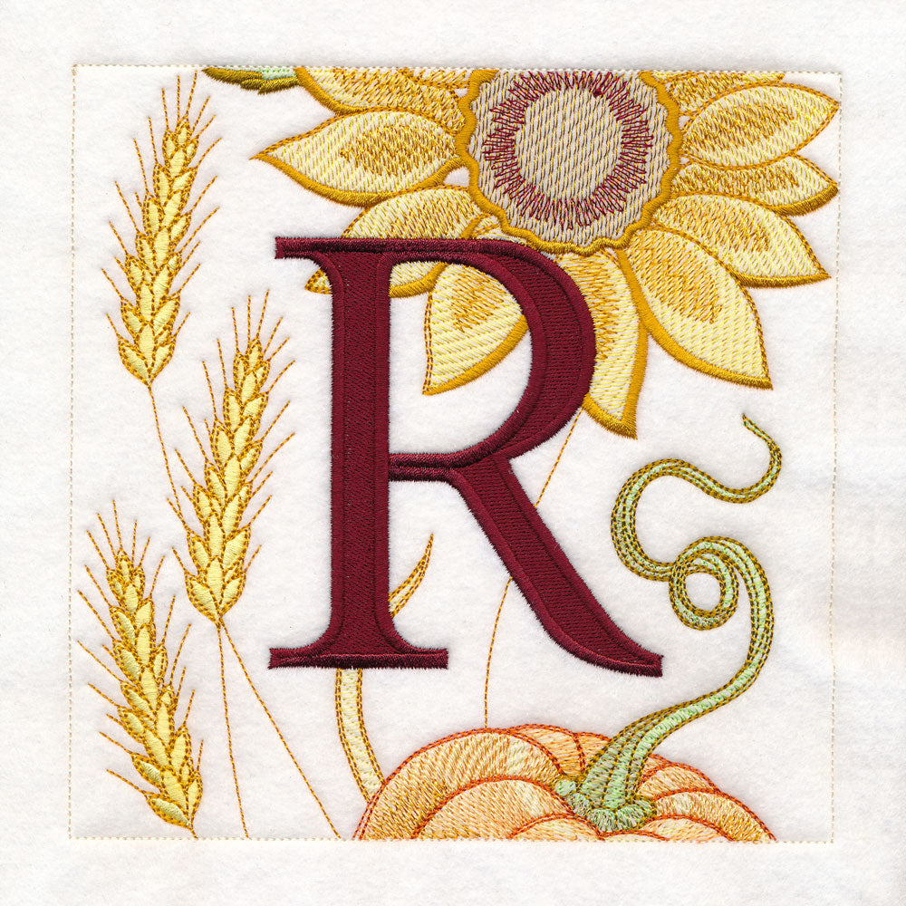 Multi-Piece Floral Harvest Sign