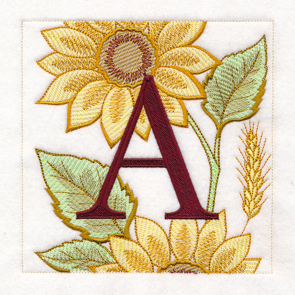 Multi-Piece Floral Harvest Sign