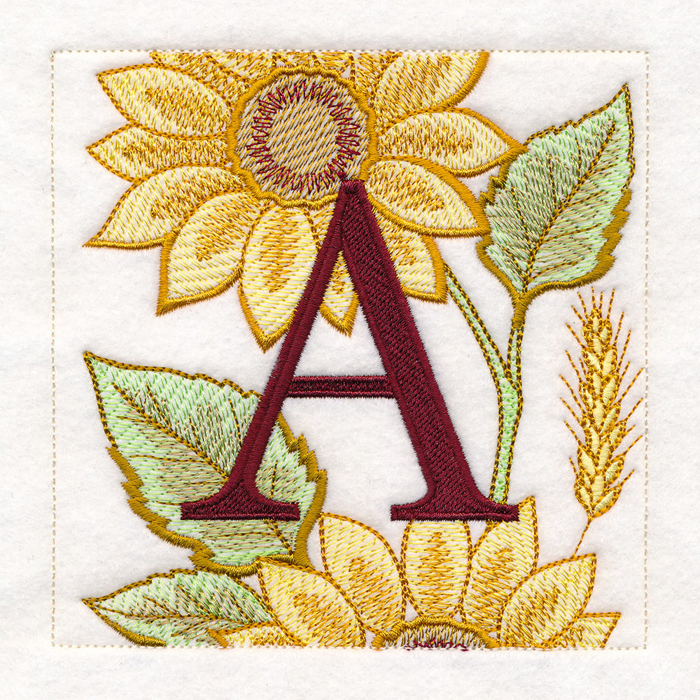 Multi-Piece Floral Harvest Sign