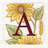 Multi-Piece Floral Harvest Sign