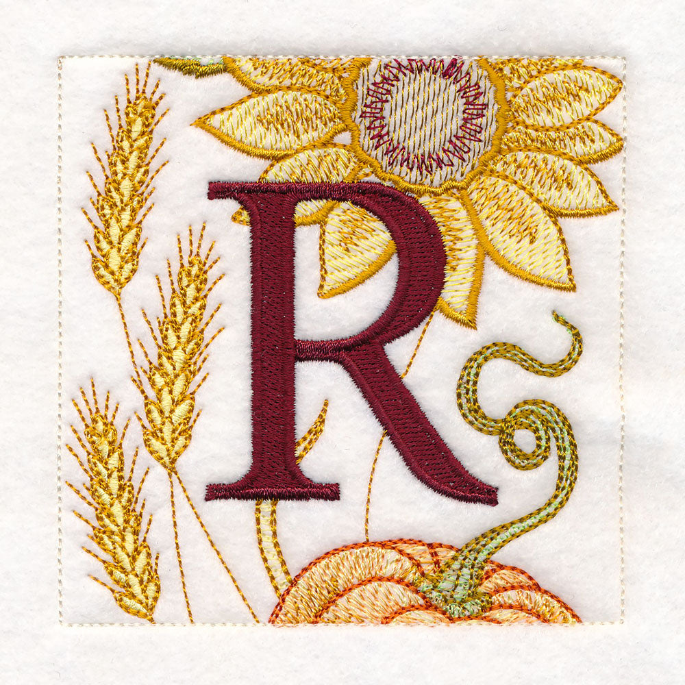 Multi-Piece Floral Harvest Sign