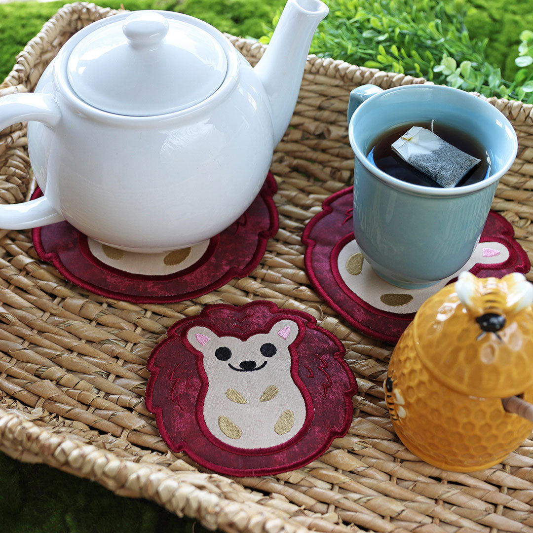 Hedge Hog Trivet (In-the-Hoop)