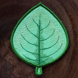 Autumn Cottonwood Leaf Coaster (In-the-Hoop)