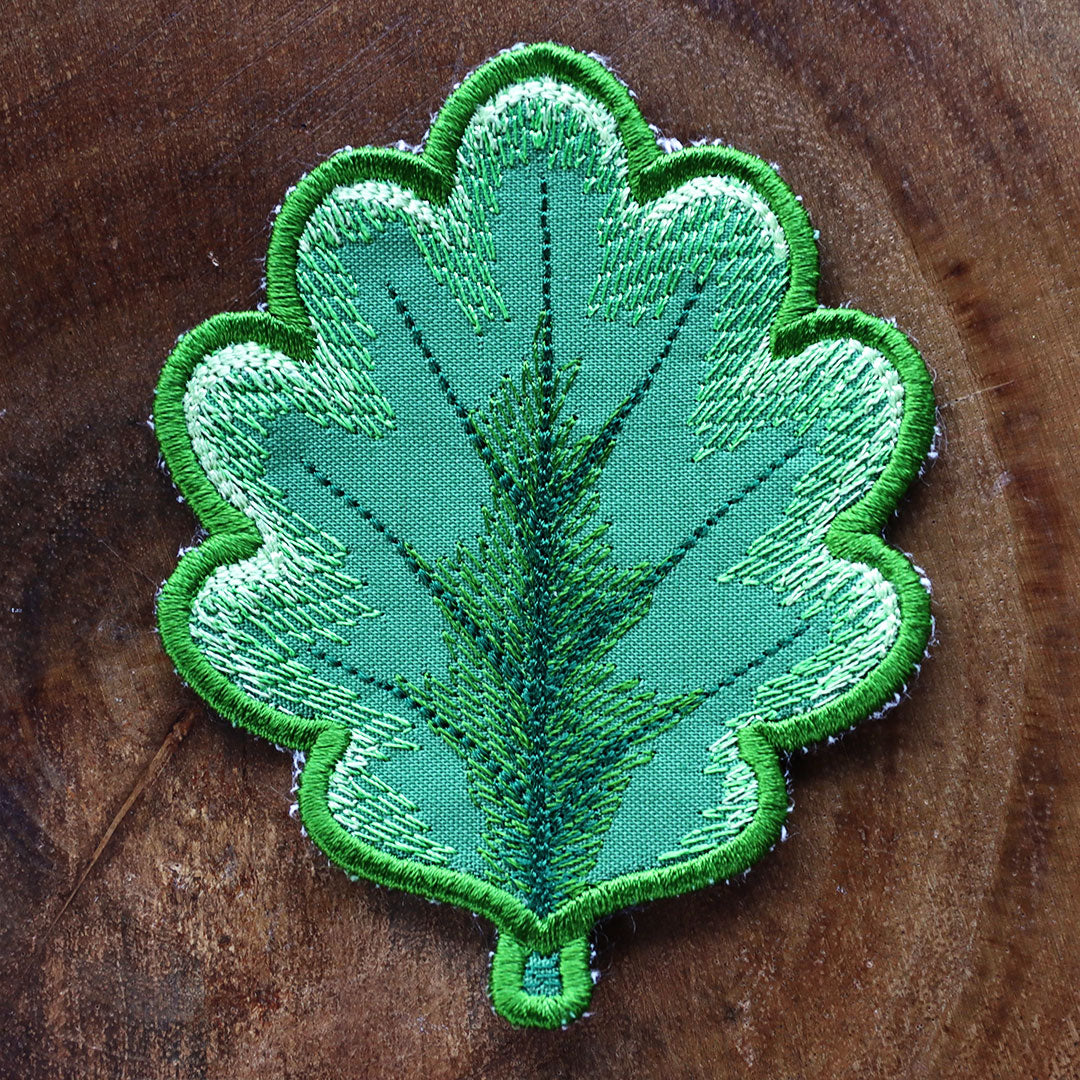 Autumn Oak Leaf Coaster (In-the-Hoop)