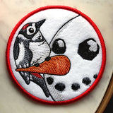Sweet Peeking Snowman with Woodpecker Coaster (In-the-Hoop)
