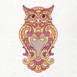 Wise Rosemaling Owl Pillow Set