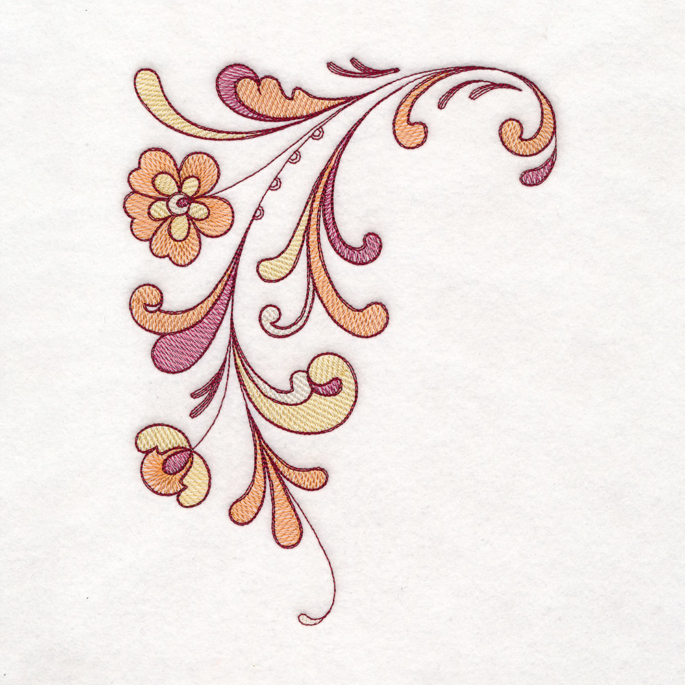 Wise Rosemaling Owl Pillow Set