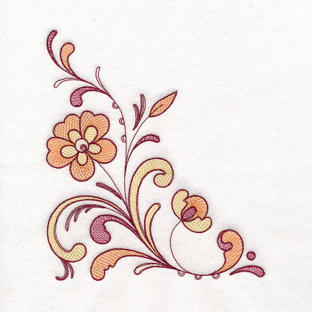 Wise Rosemaling Owl Pillow Set