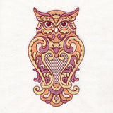 Wise Rosemaling Owl Pillow Set