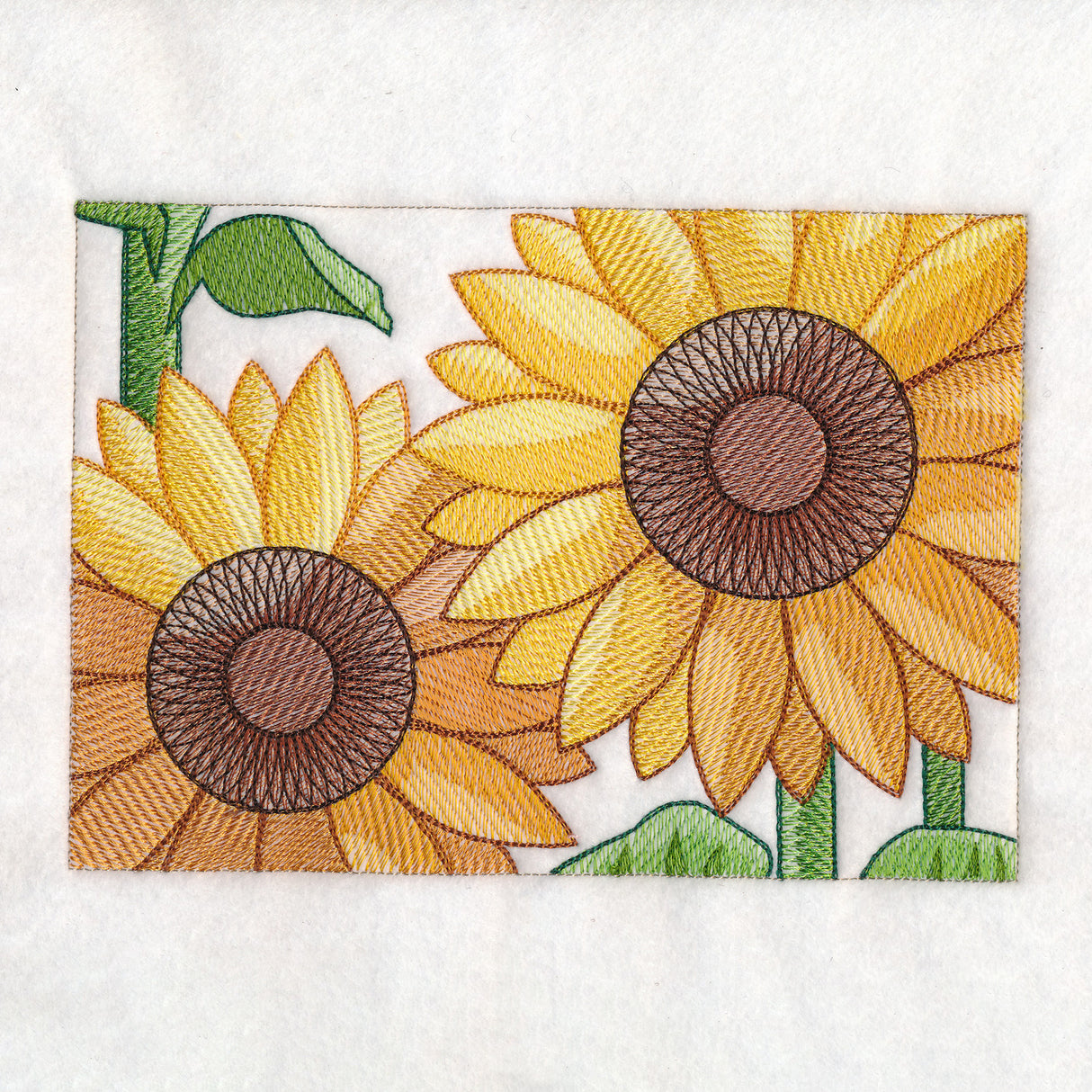 Welcome Sunflower Garden Flag