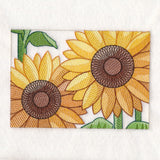 Welcome Sunflower Garden Flag