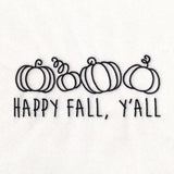 Happy Fall Ya'll Pumpkin Set