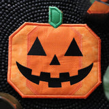 Jack o' Lantern Trivet (In-the-Hoop)