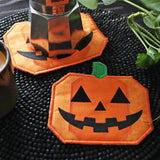 Jack o' Lantern Trivet (In-the-Hoop)
