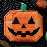 Jack o' Lantern Trivet (In-the-Hoop)
