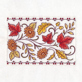 Autumn Floral & Leaves Table Runner Set