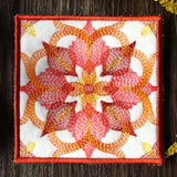 Golden Color Theory Square Coaster (In-the-Hoop)