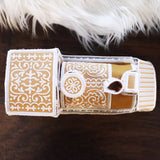 3D Christmas Gingerbread Train Engine (In-the-Hoop)