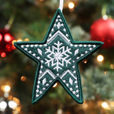 Primitive Nordic Star Ornament (In-the-Hoop)