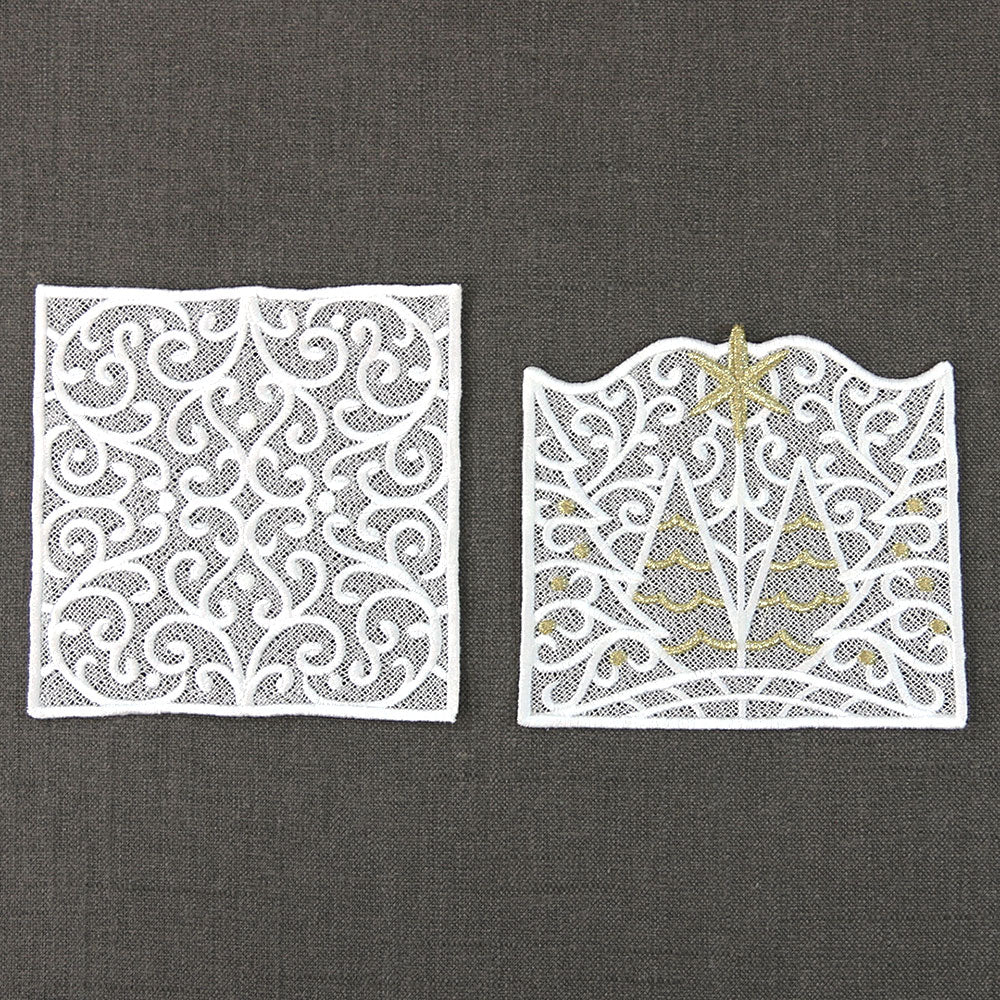 3D Winter Lantern (Lace)