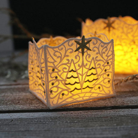 3D Winter Lantern (Lace)