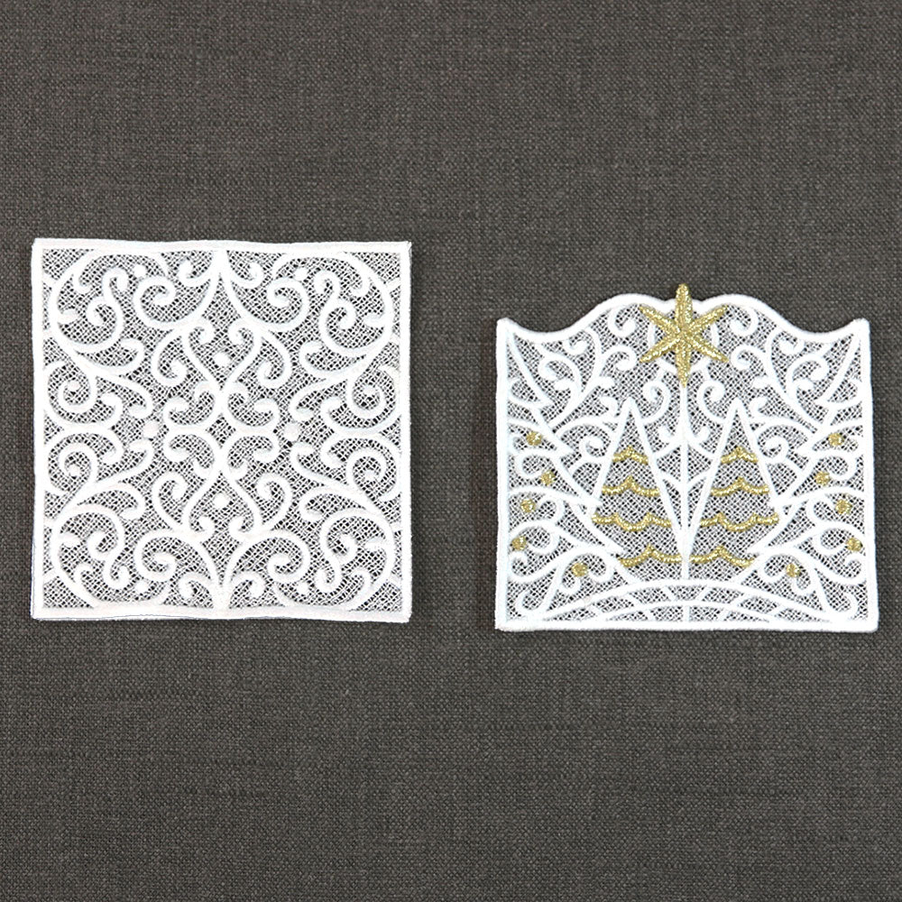 3D Winter Lantern (Lace)